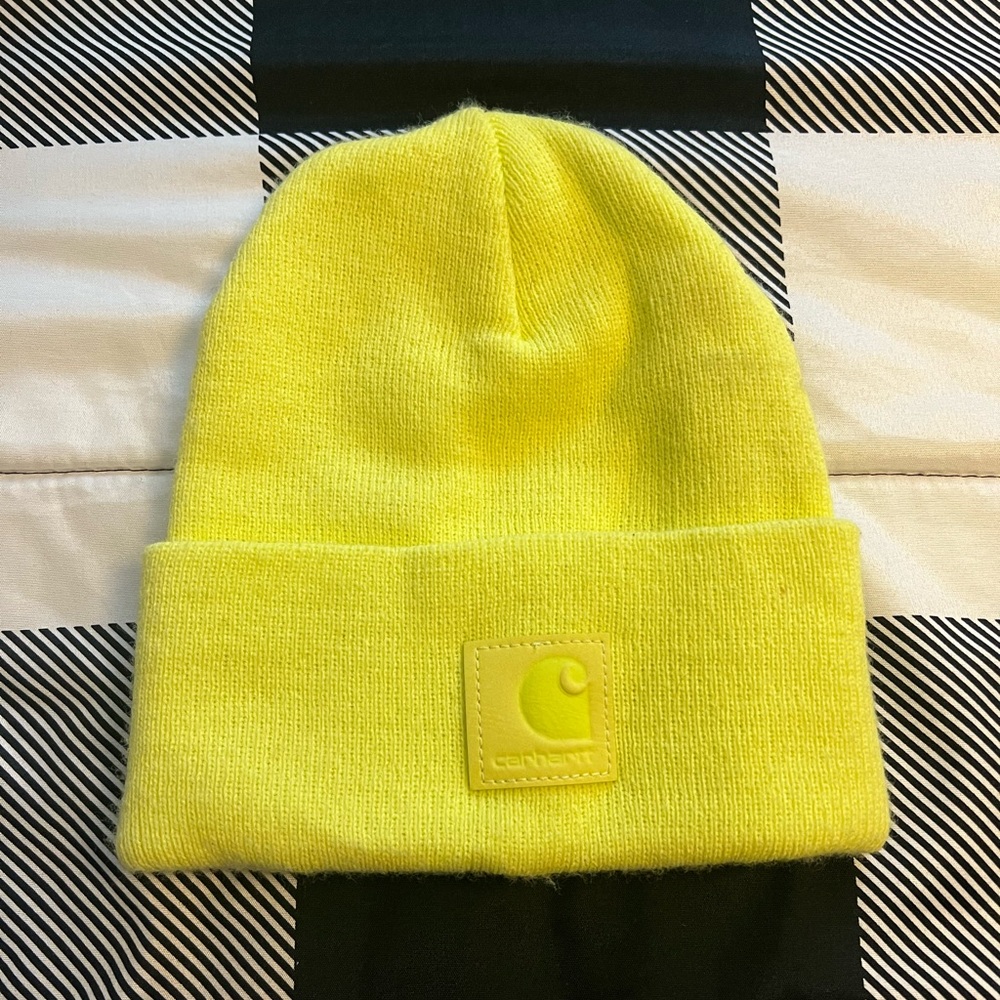Carhartt Neon Yellow Beanie